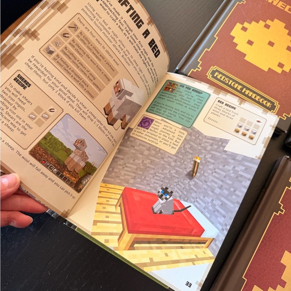 Minecraft Handbook Collection - Red, Blue, Green, Purple - Picture 3 of 6